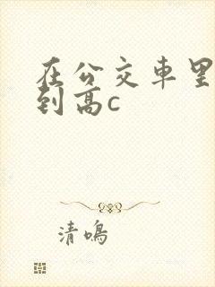 在公交车里c弄到高c