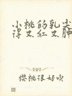 小桃的乳尖被吸得又红又肿