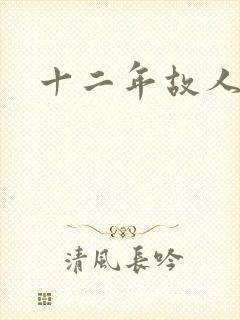 十二年故人戏