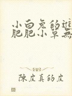 小白兔的进化史肥肥小草无防盗