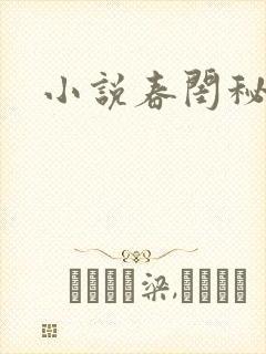 小说春闺秘史