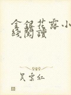 金银花露小说在线阅读