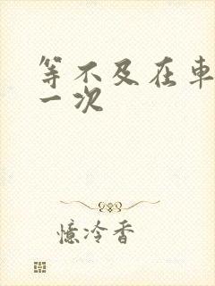 等不及在车里做一次