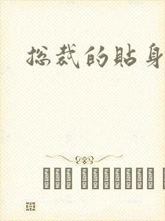 总裁的贴身女佣