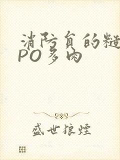 消防员的糙汉文PO多肉