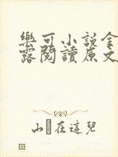 乐可小说金银花露阅读原文