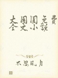 大团圆免费阅读全文小说