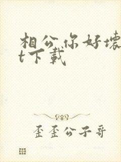 相公你好坏txt下载