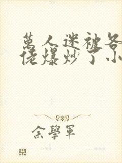 万人迷被各路大佬爆炒了小说