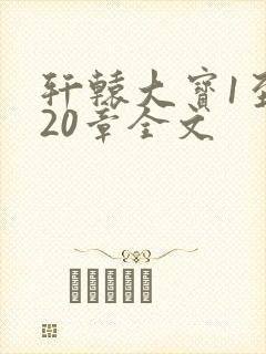 轩辕大宝1至720章全文