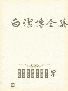 白洁传全集