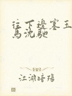 往下边塞玉器骑马沈驰