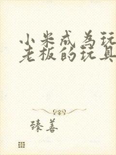 小米成为玩具店老板的玩具