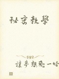 秘密教学