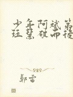 少年阿斌第二部珏慧破而后立