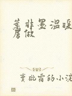 叶非墨温暖在厨房做