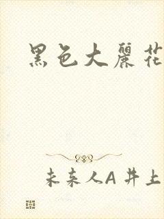 黑色大丽花图片