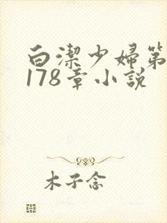 白洁少妇第1一178章小说