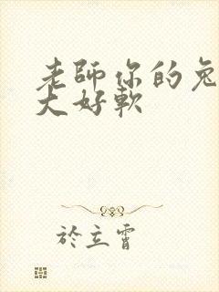 老师你的兔子好大好软