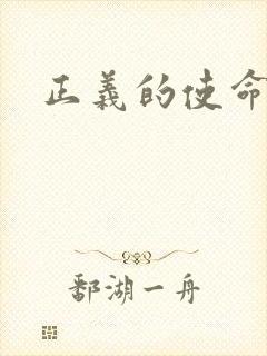 正义的使命小说