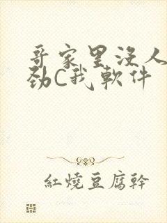 哥家里没人使点劲C我软件