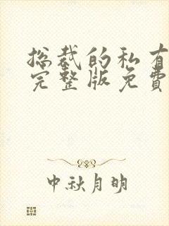 总裁的私有宝贝完整版免费阅读