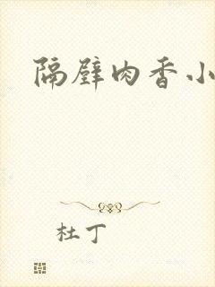 隔壁肉香小说
