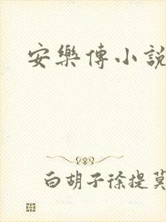 安乐传小说