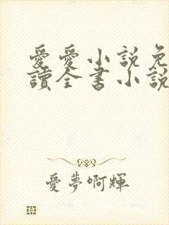 爱爱小说免费阅读全书小说乡村