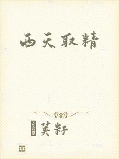 西天取精