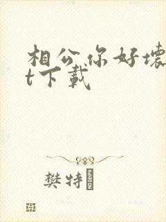 相公你好坏txt下载