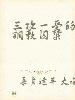 三攻一受的3p调教囚禁