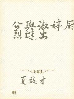 公与淑婷厨房猛烈进出