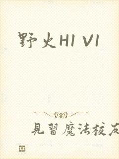 野火H1 V1