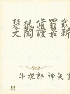 楚枫修罗武神全文阅读最新