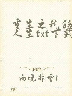 重生之我的书记人生txt下载