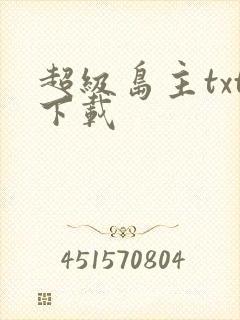 超级岛主txt下载