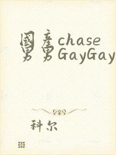 国产chase男男GayGay