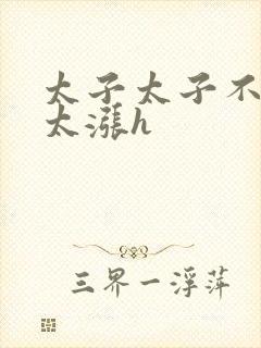 太子太子不要了太涨h