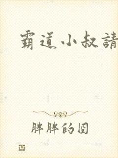 霸道小叔请轻撩