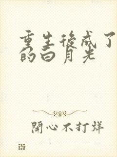 重生后成了皇帝的白月光