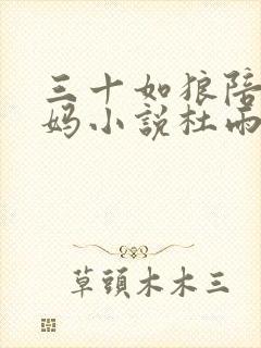 三十如狼陪读妈妈小说杜雨馨