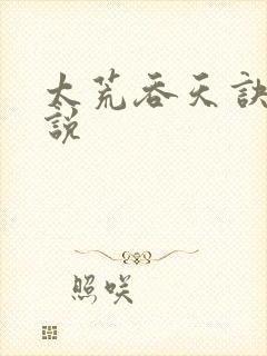 太荒吞天诀 小说