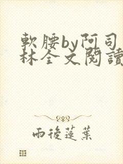 软腰by阿司匹林全文阅读