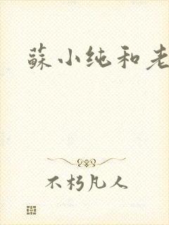 苏小纯和老苏
