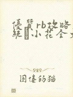 优质rb攻略系统寀小花全文免费阅读