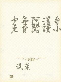 少年阿滨哥全文免费阅读小说