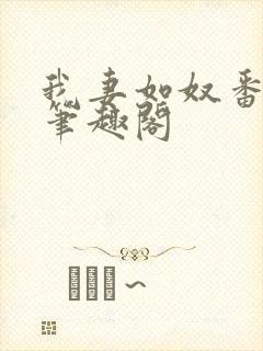 我妻如奴番外篇笔趣阁