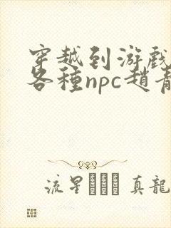 穿越到游戏里和各种npc赵青蔓