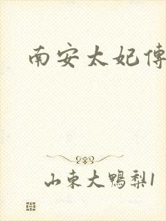 南安太妃传